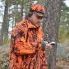Orange Blaze Driven Hunt Kääntölippis, Oranssi Ja Vihreä Camo