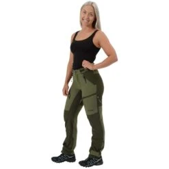 Dovrefjell Custom Fit Ulkoiluhousut Forest Green, Naiset