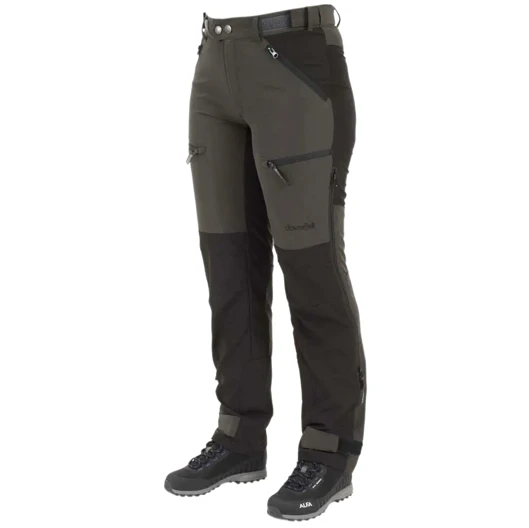 Dovrefjell Custom Fit Ulkoiluhousut Shadow Grey, Naiset