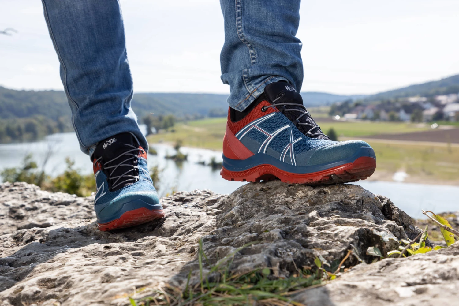 HAIX Black Eagle Adventure 2.2 GTX Low Navy-Rubin Ulkoilukengät - Image 3