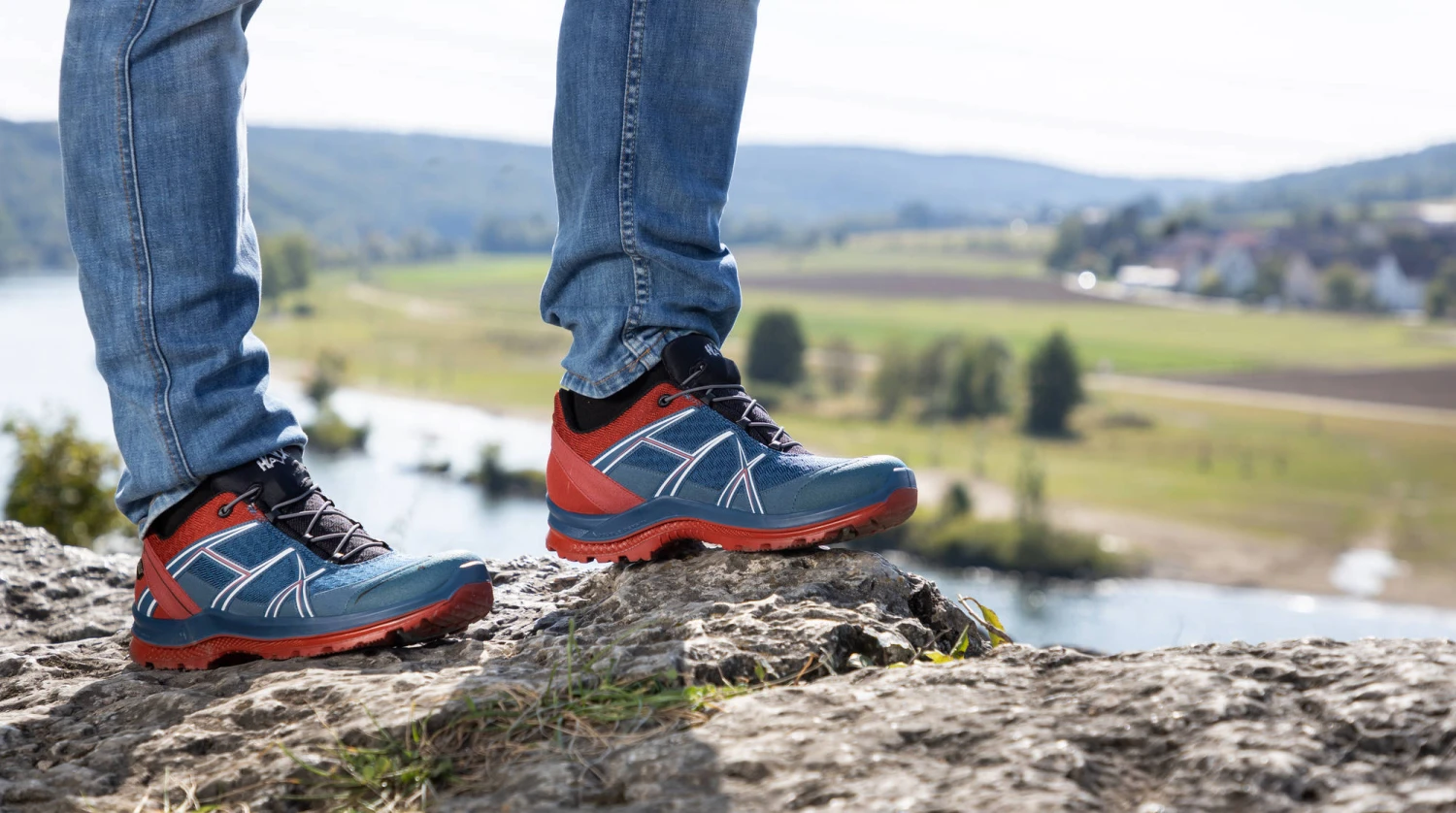 HAIX Black Eagle Adventure 2.2 GTX Low Navy-Rubin Ulkoilukengät - Image 5