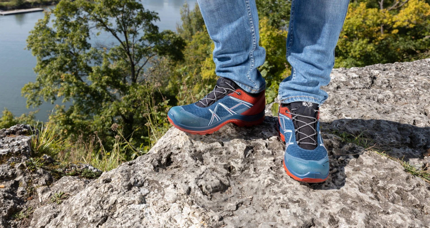 HAIX Black Eagle Adventure 2.2 GTX Low Navy-Rubin Ulkoilukengät - Image 4