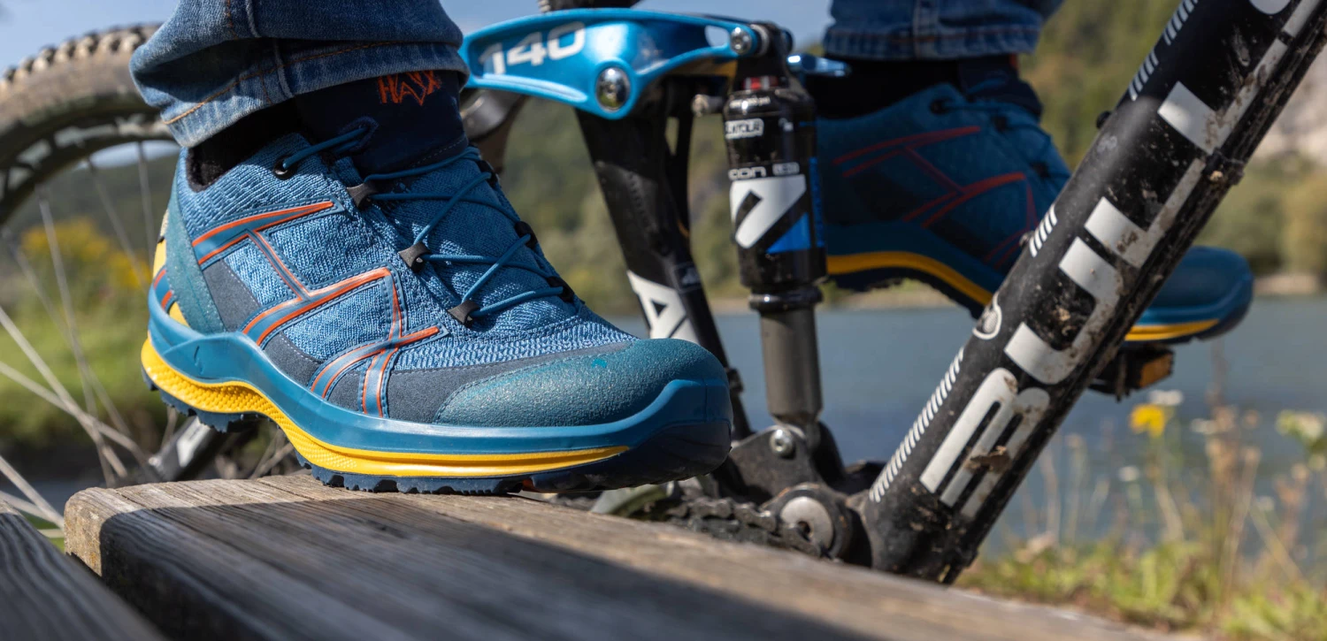 HAIX Black Eagle Adventure 2.2 GTX Low Cobalt-Fire Ulkoilukengät - Image 3