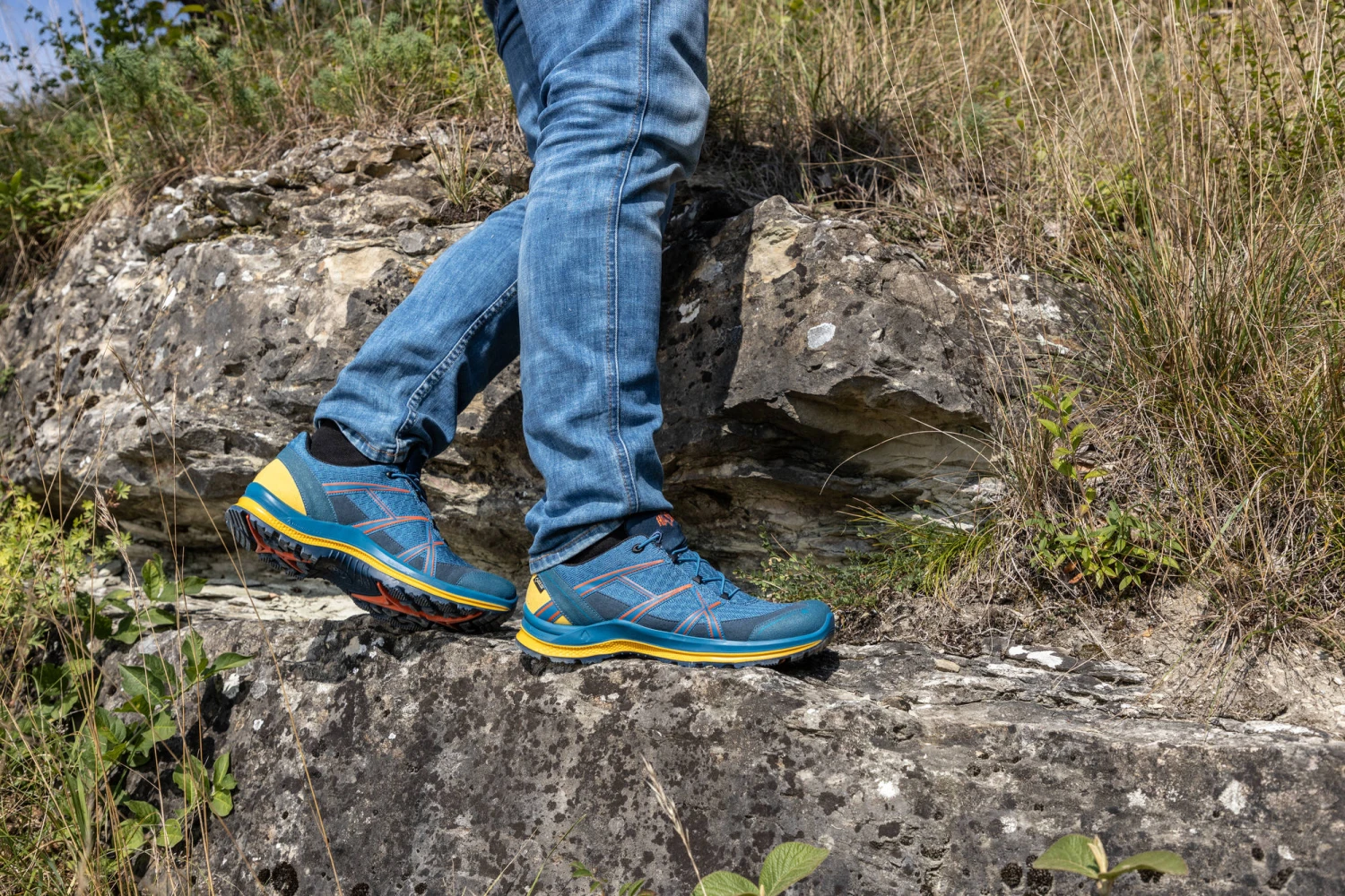 HAIX Black Eagle Adventure 2.2 GTX Low Cobalt-Fire Ulkoilukengät - Image 5