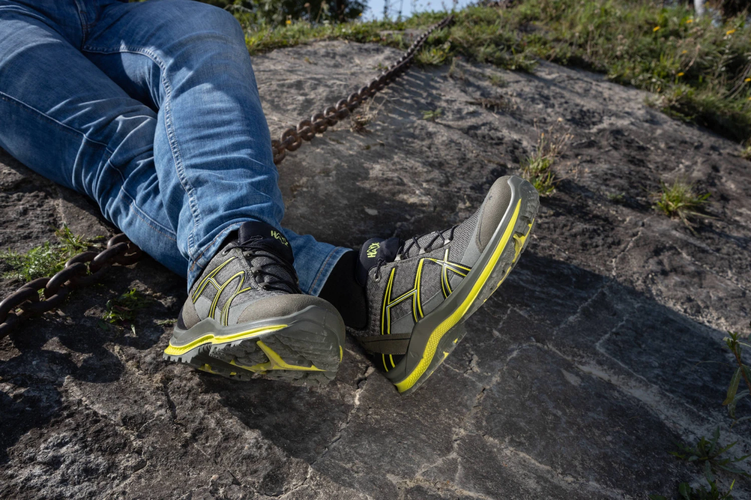 HAIX Black Eagle Adventure 2.2 GTX Low Olive-Citrus Ulkoilukengät - Image 4