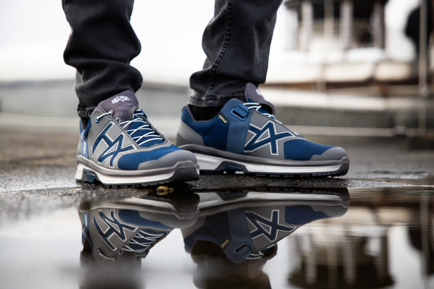 Haix Connexis Go GTX Low Navy-Grey Ulkoilukengät - Image 4