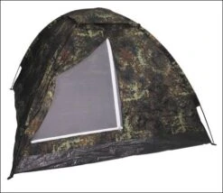 Kolmen Hengen Superkevyt Kupoliteltta, Flecktarn Camo Väri