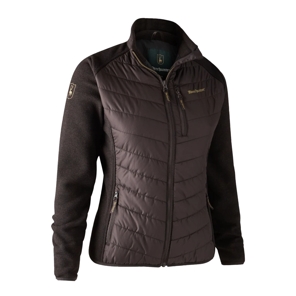 Deerhunter Lady Caroline Padded Jacket W Kevyt Toppatakki Violetti