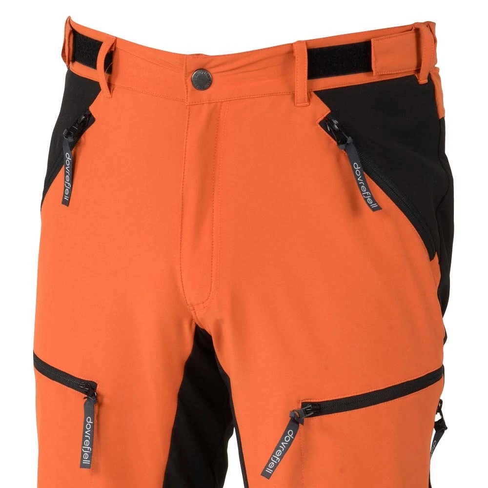 Dovrefjell Custom Fit Ulkoiluhousut Sunset Orange, Miehet - Image 2