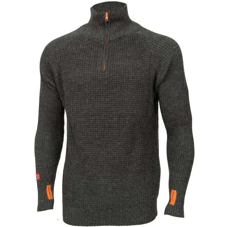 Dovrefjell Jerv Villapaita Tummanharmaa