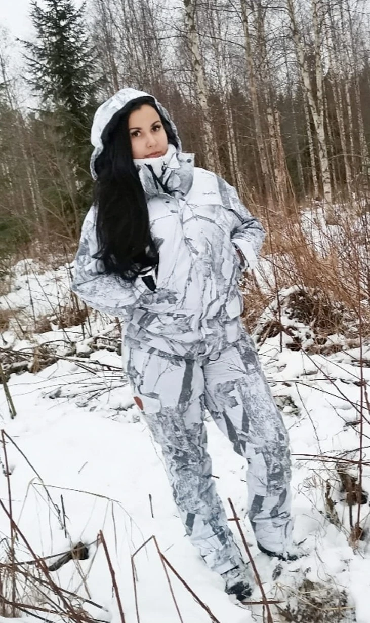 Dovrefjell Snow Camo Metsästyshousut Unisex - Image 3