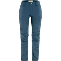 FJÄLLRÄVEN Fjällräven Keb Trousers Curved W Reg Indigo Blue Vaellushousut