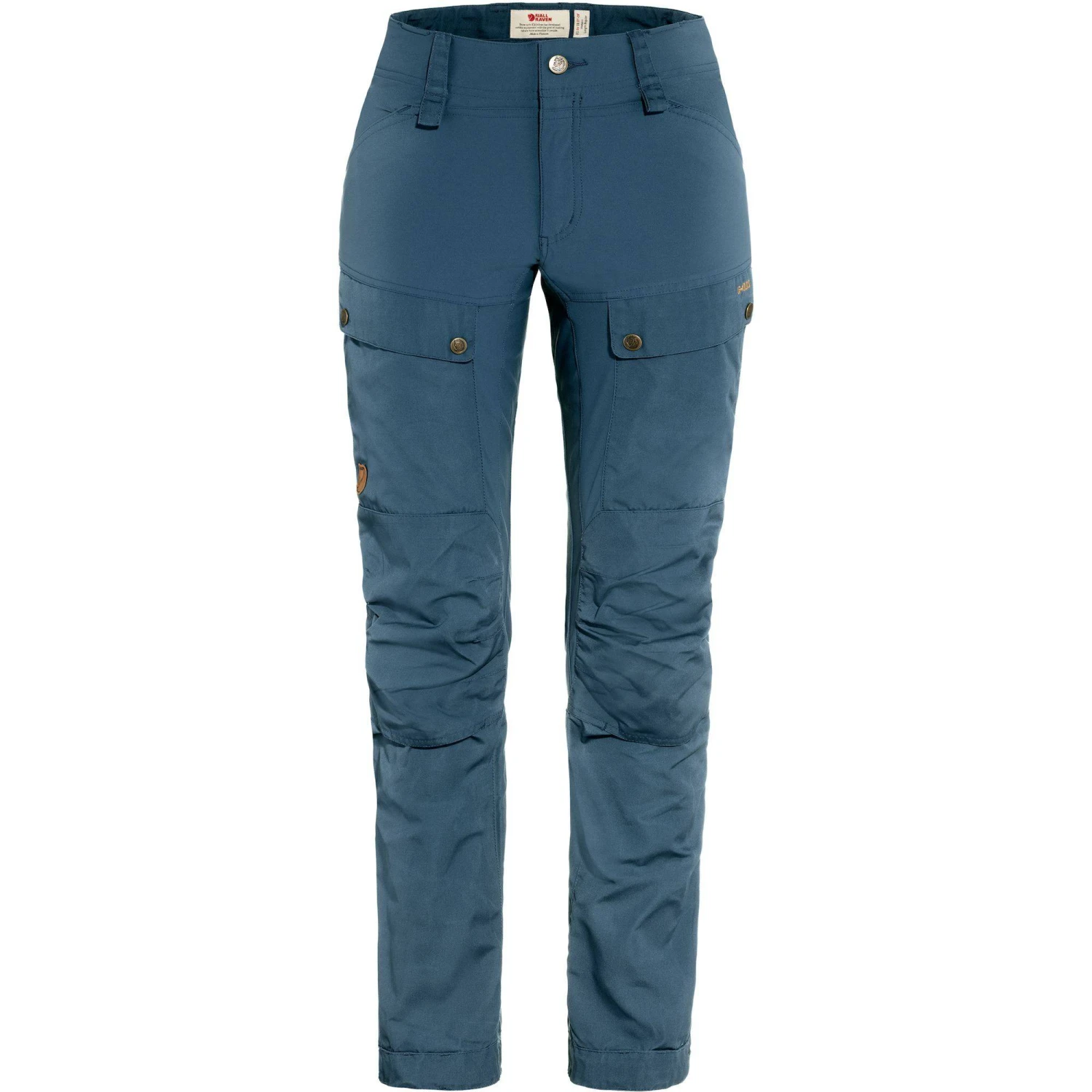 FJÄLLRÄVEN Fjällräven Keb Trousers Curved W Reg Indigo Blue Vaellushousut