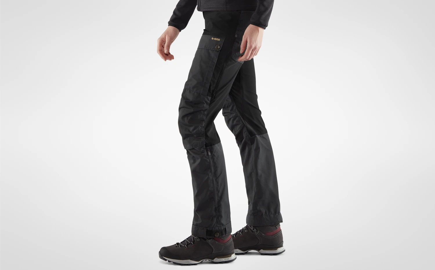 FJÄLLRÄVEN Fjällräven Keb Trousers Curved W Reg Naisten Ulkoiluhousut Vihreät - Image 5
