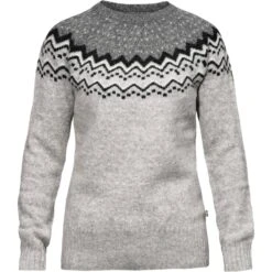 FJÄLLRÄVEN Fjällräven Övik Knit Sweater W Naisten Villapaita