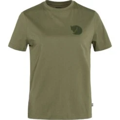 FJÄLLRÄVEN Fjällräven Boxy Logo Tee W Green