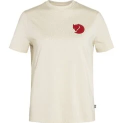 FJÄLLRÄVEN Fjällräven Boxy Logo Tee W White