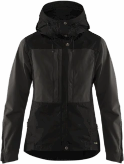 FJÄLLRÄVEN Fjällräven Keb Jacket W Naisten Ulkoilutakki Musta