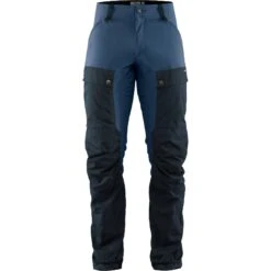 FJÄLLRÄVEN Fjällräven Keb Trousers M Reg Miesten Ulkoiluhousut Dark Navy