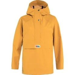 FJÄLLRÄVEN Fjällräven Vardag Hydratic Anorak W Naisten Anorakki Keltainen