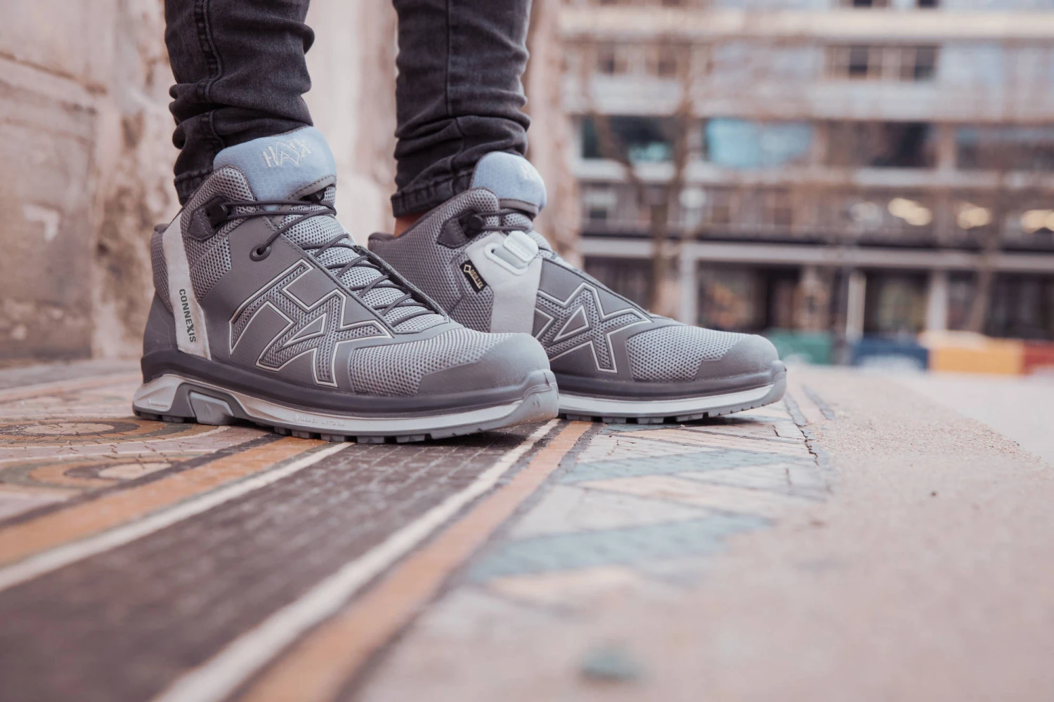 Haix Connexis Go GTX Ws Mid Silver-Snow Lenkkarit - Image 5