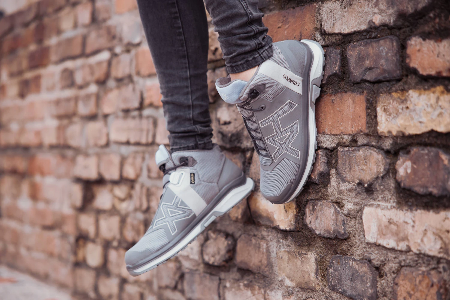 Haix Connexis Go GTX Ws Mid Silver-Snow Lenkkarit - Image 3